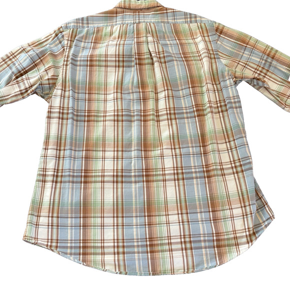 Polo Ralph Lauren Men’s Custom Fit Long Sleeve Button Down Shirt Plaid Sz Large - Picture 7 of 13